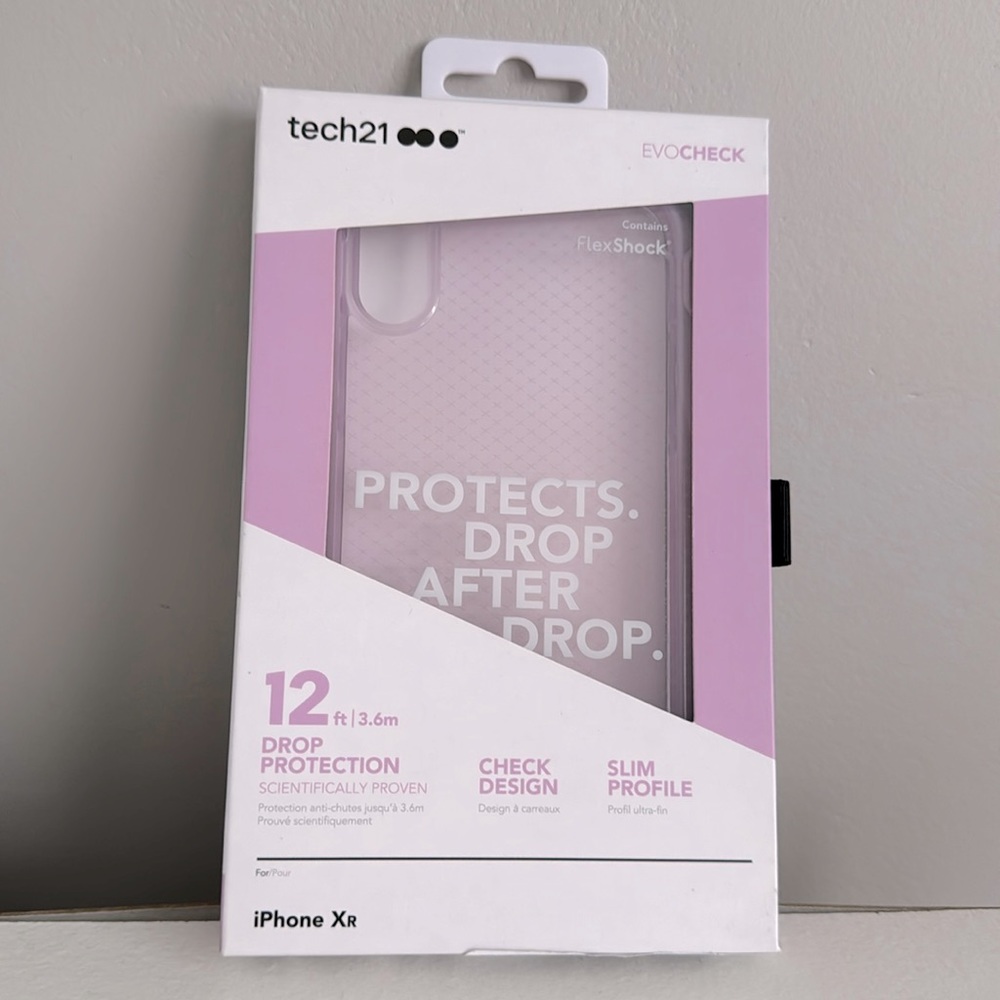 Tech21 iPhone XR Evo Check Protective Phone Case